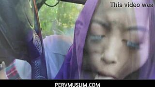 Asian Muslim Girl Alexia Anders Blows Boyfriend In Car Pov