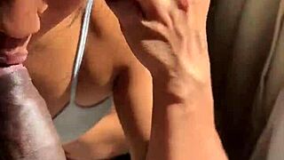 dreamy latina teen licks and sucks monster cock emotionally