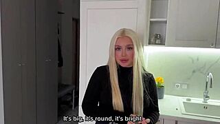 young landlady in stockings hasn't had sex in a long time