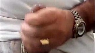 Carvallini old man big sperm cumshot handjob