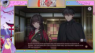 Nie No Hakoniwa Part 4: Busty Brunette in Wild Anime Action