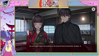 Nie No Hakoniwa Part 4: Busty Brunette in Wild Anime Action