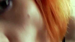 Karla Rose delivers intense pov blowjob with big tits