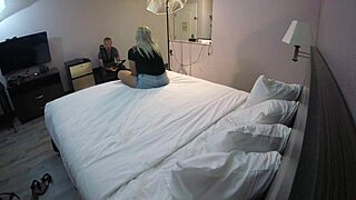 Doll feels intense emotions during casting blowjob