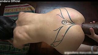 Huge Toy Used for Anal Fisting in Private Session