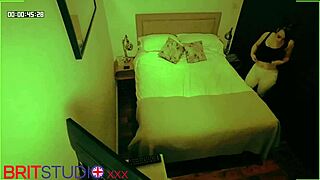 Couple fucks in Air BnB while neighbors watch.