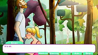 Let's Play Paradise Island! She Blows Him In The Orchard!