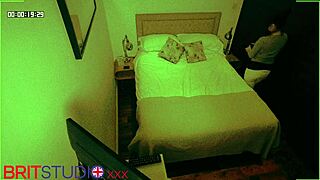 Couple fucks in Air BnB while neighbors watch.