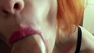 Karla Rose delivers intense pov blowjob with big tits