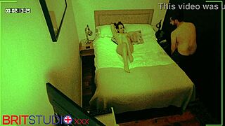 Couple fucks in Air BnB while neighbors watch.