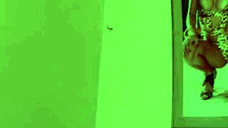 Latina Brunette Couple Takes Big Black Cock Anal