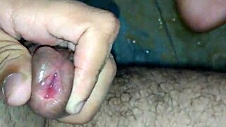 I love masturbating with my homemade cock!