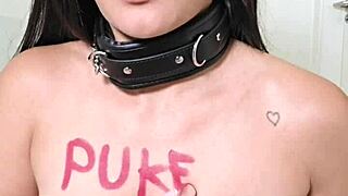 modeling my chunky outfit and fucking this dirty dildo