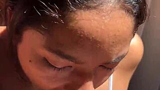 dreamy latina teen licks and sucks monster cock emotionally