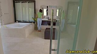 Alluring beauty pounded by her boyfriend