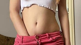 what would you do if you were here with teen fingering shaved pussy