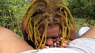 homemade sloppy head with poizon ivy and don whoe on monster cocks