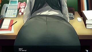 Fuck My Co-Worker Hard In Hentai Game!