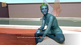 Lunar's Chosen 116: 3D game with big tits and intriguing contrasts in boobs display