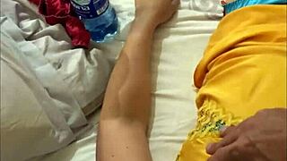 French Amateur In Leather Lingerie Deepthroat And Doggy