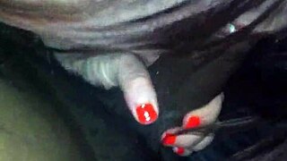 Stepsister shares her super head skills in a friendly conversation