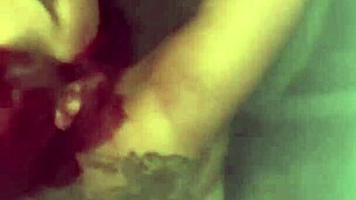 real redhead hooker gets fucked bareback and cums in her pussy!