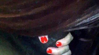 Stepsister shares her super head skills in a friendly conversation