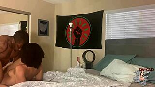 Diamond Banks Gets Fucked Good by Isiah Maxwell in Doggystyle Muff Diving!