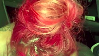 real redhead hooker gets fucked bareback and cums in her pussy!