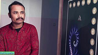 naughty devar suggests fucking hot asian wife's ass and tits, leading to cheating orgasm