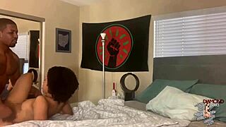 Diamond Banks Gets Fucked Good by Isiah Maxwell in Doggystyle Muff Diving!