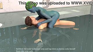 Lunar's Chosen 116: 3D game with big tits and intriguing contrasts in boobs display