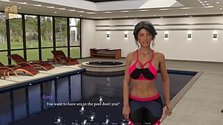 Lunar's Chosen 116: 3D game with big tits and intriguing contrasts in boobs display