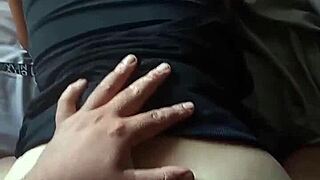 Fucking my mature cheating neighbor in secret