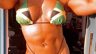 Erotic Hot Female Muscle Babe Fbb 27