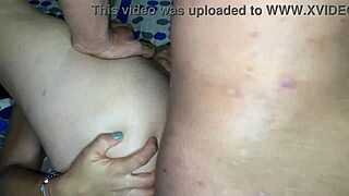 Stepbrother Roughly Assfucks Babe In Bedroom, Filling Asshole With Creampie.