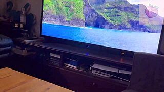 Stepmom swallows cum to get even with cheating dad