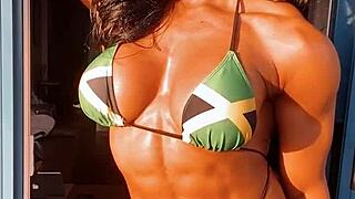 Erotic Hot Female Muscle Babe Fbb 27