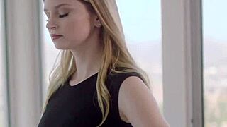 Bunny's First Threesome Muff Diving Cunilingus Bent Over Riding Escort Autumn Falls!