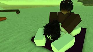 Woman relaxing on the beach