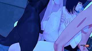 Dandadan Hentai - Momo Ayase Is Fucked By 5 Mens Handjob Double Penetration And Blowjob - Asian Japanese Manga Anime Hentai 3d Porn