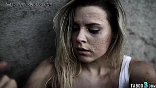 Homeless Teen 18+ Gets Cleaned And Roughly Fucked By Perv Stranger In Doggystyle