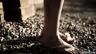 Homeless Teen 18+ Gets Cleaned And Roughly Fucked By Perv Stranger In Doggystyle