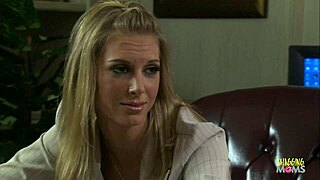 The Beautiful Brunette With Big Boobs Satisfies Her Horny Boyfriend In The Study