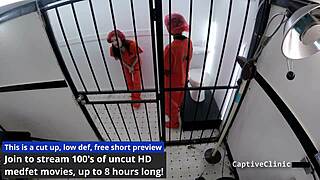 i'm in the lesbian torment clinic with lilly lyle and nikki star in latex