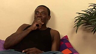 Chubby ghetto ebony milf moaning with big black cock