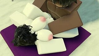 Woman relaxing on the beach