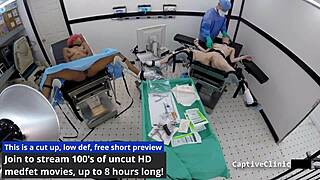 i'm in the lesbian torment clinic with lilly lyle and nikki star in latex