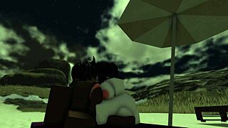 Woman relaxing on the beach