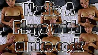 nadie adores cam crests massive cock in intimate pov handjob free